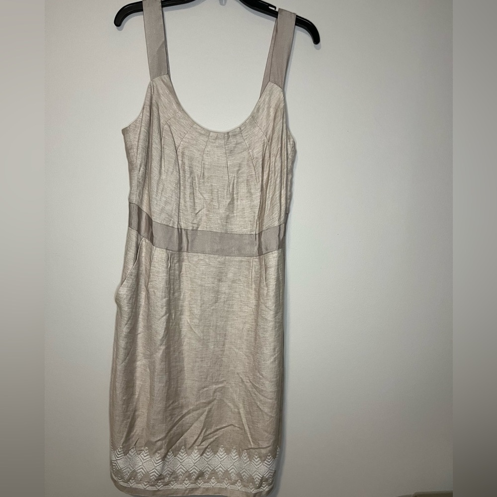 NWT Banana Republic linen dress size 14